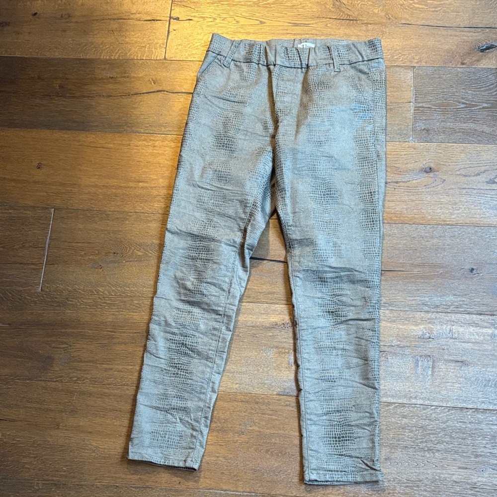 BEVY FLOG Tan Straight Leg Pants